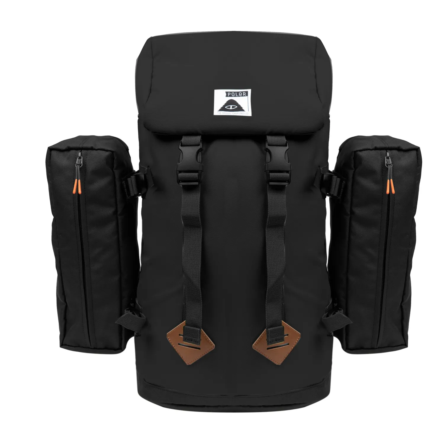 Poler Bags>Classic Rucksack Black