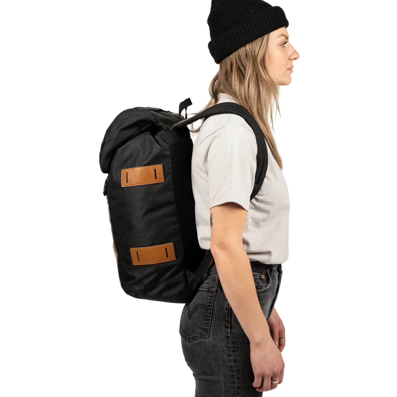 Poler Bags>Classic Rucksack Black