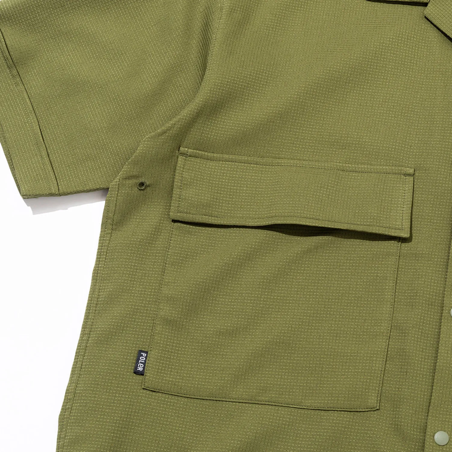 Poler Button Ups>Dot Air Multi Pocket S/S Cool Shirt
