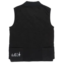 Poler Outerwear>Dusty Vest Black