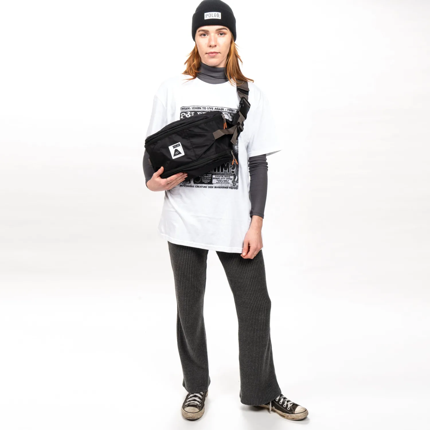 Poler Bags>Hip N Bindle Bag Goomer Brown