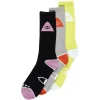 Poler Socks>Icon Sock 3-Pack Cloudy