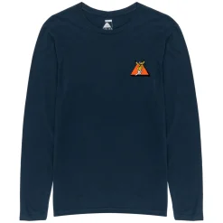 Poler Long Sleeve Tees>Monoski Long Sleeve Midnight Navy