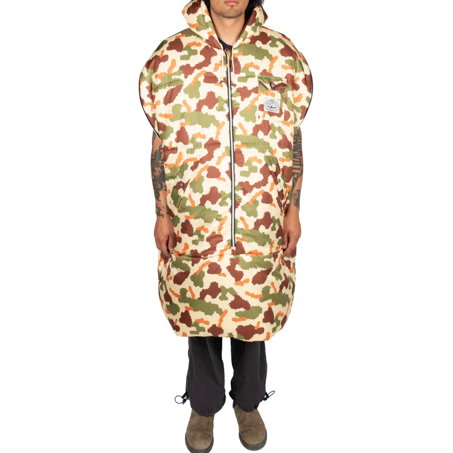 Poler Original Napsack>Napsack Furry Camo Sand