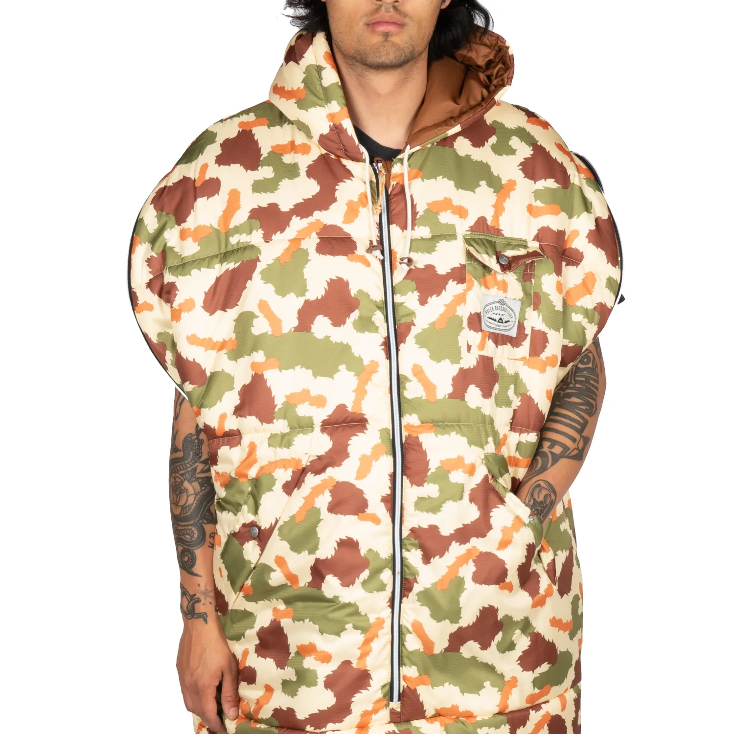 Poler Original Napsack>Napsack Furry Camo Sand
