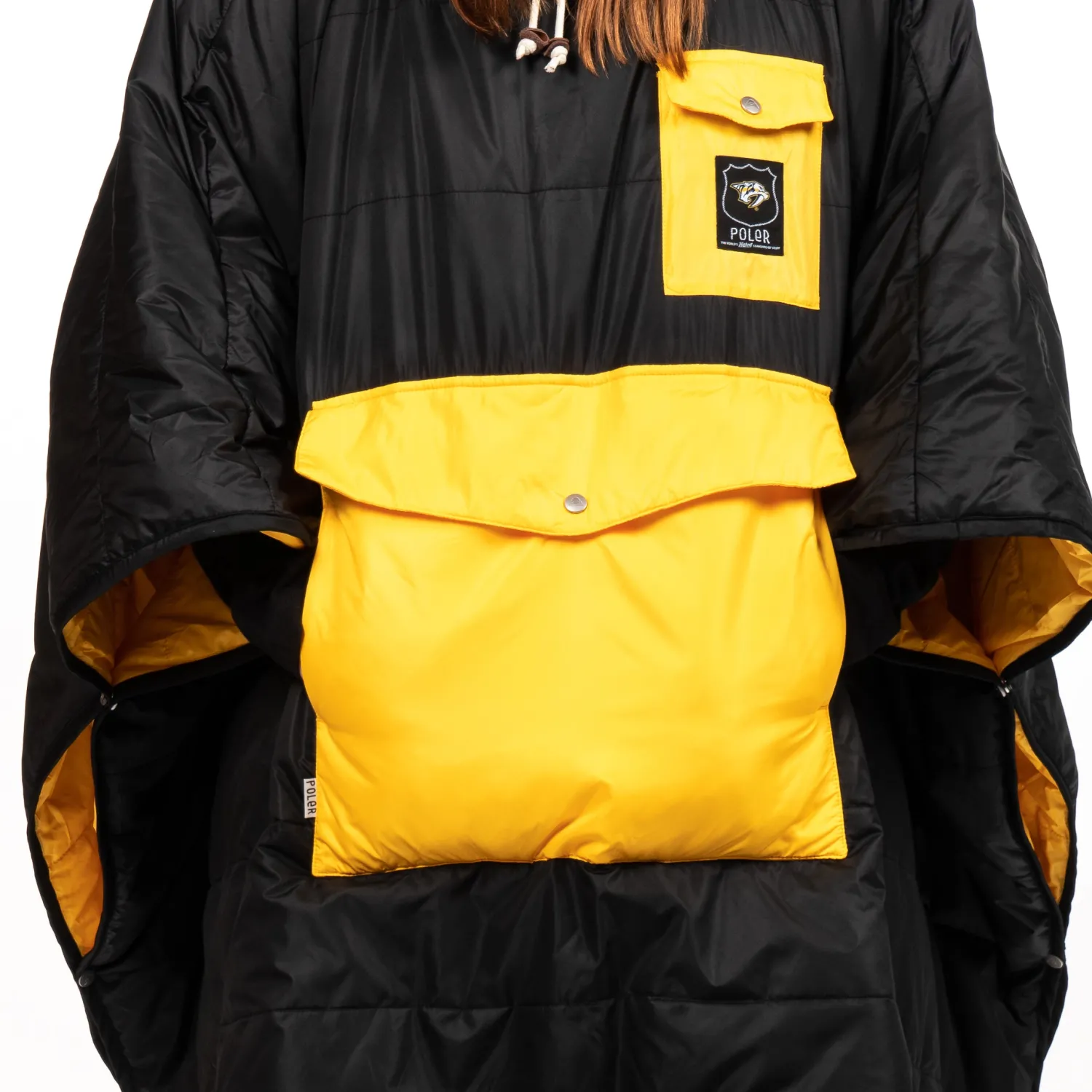 Poler Ponchos>Nashville Predators Poncho Assorted Colors