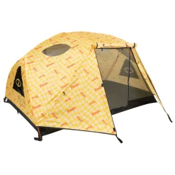 Poler Tents>2-Person Tent Wavy Check Yellow