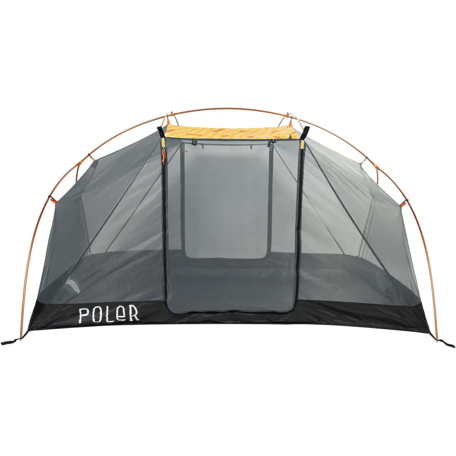 Poler Tents>2-Person Tent Wavy Check Yellow