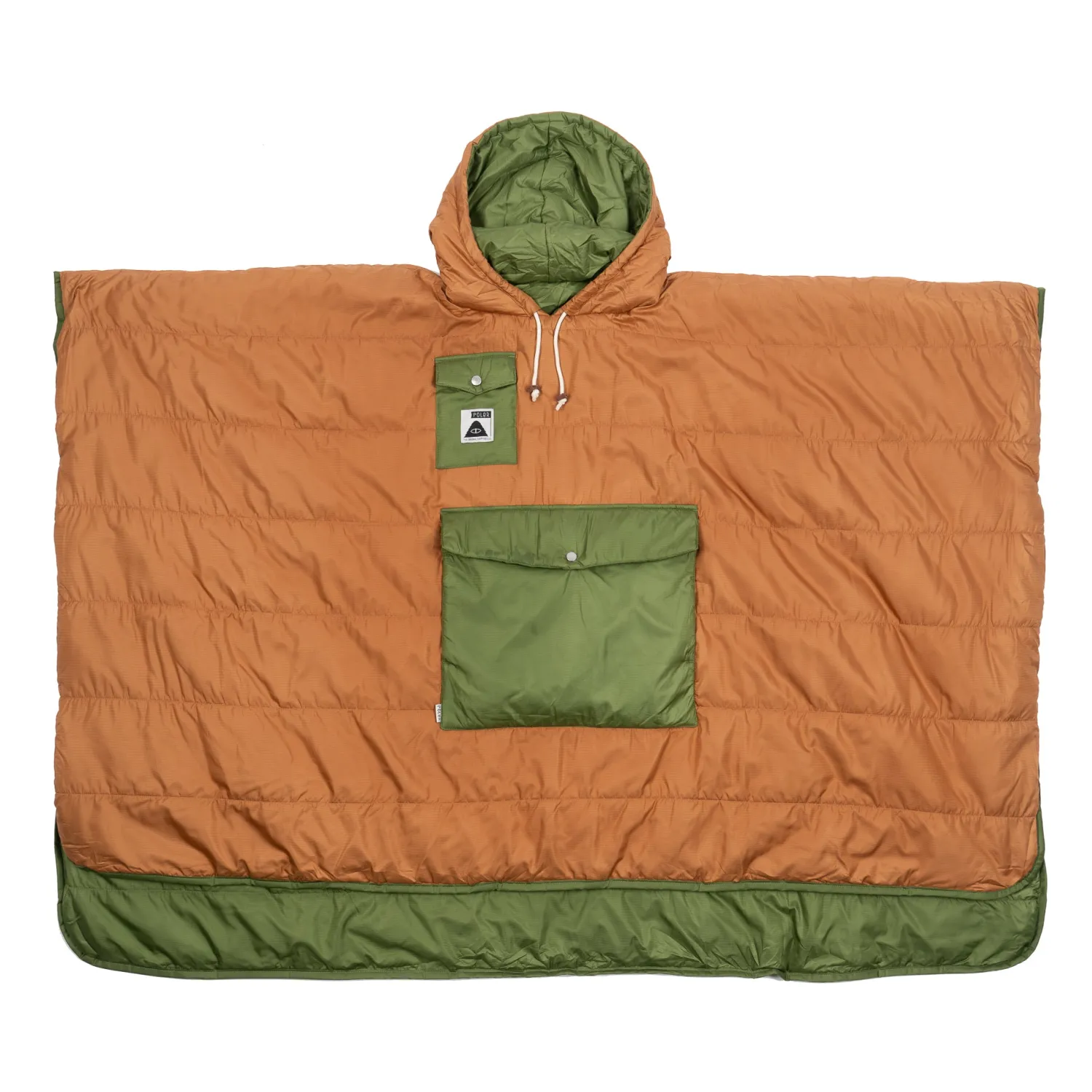 Poler Ponchos>Poncho Marshal Green