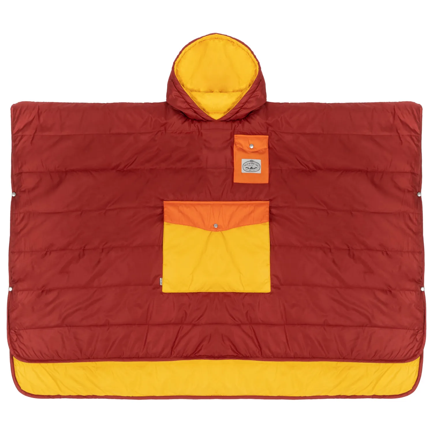 Poler Ponchos>Poncho Sunrise Orange