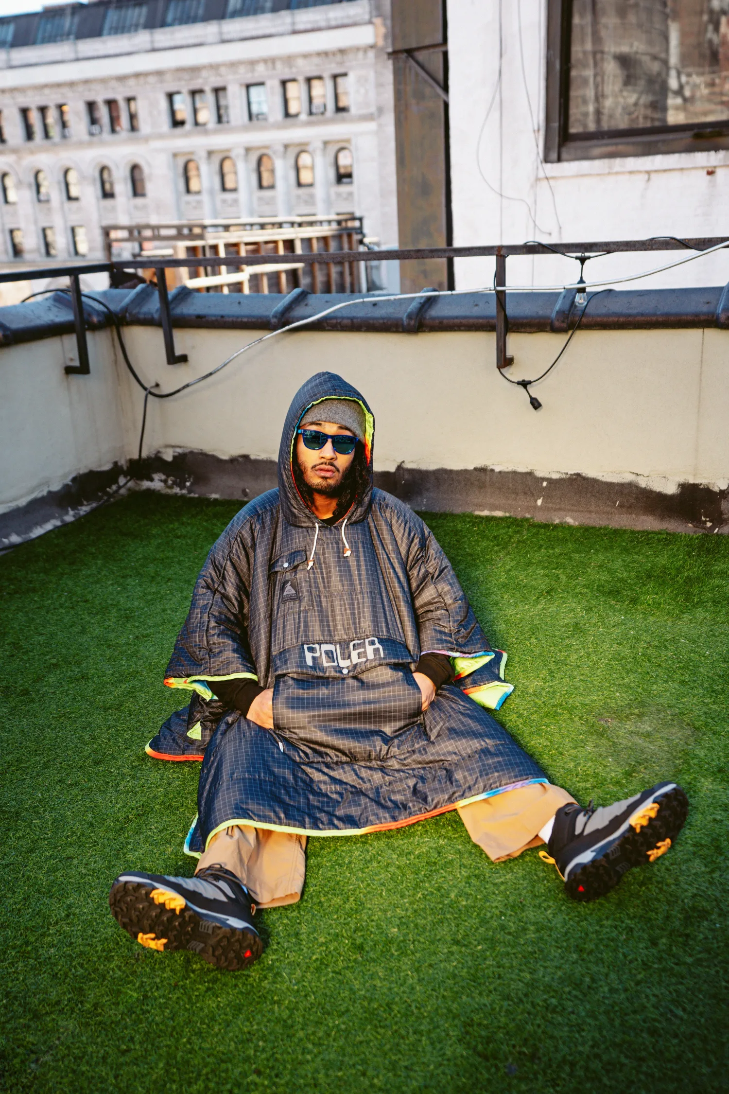 Poler Ponchos>Poncho Staple Thermal