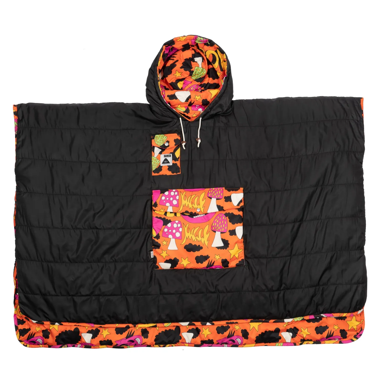 Poler Ponchos>Poncho Fryer Red