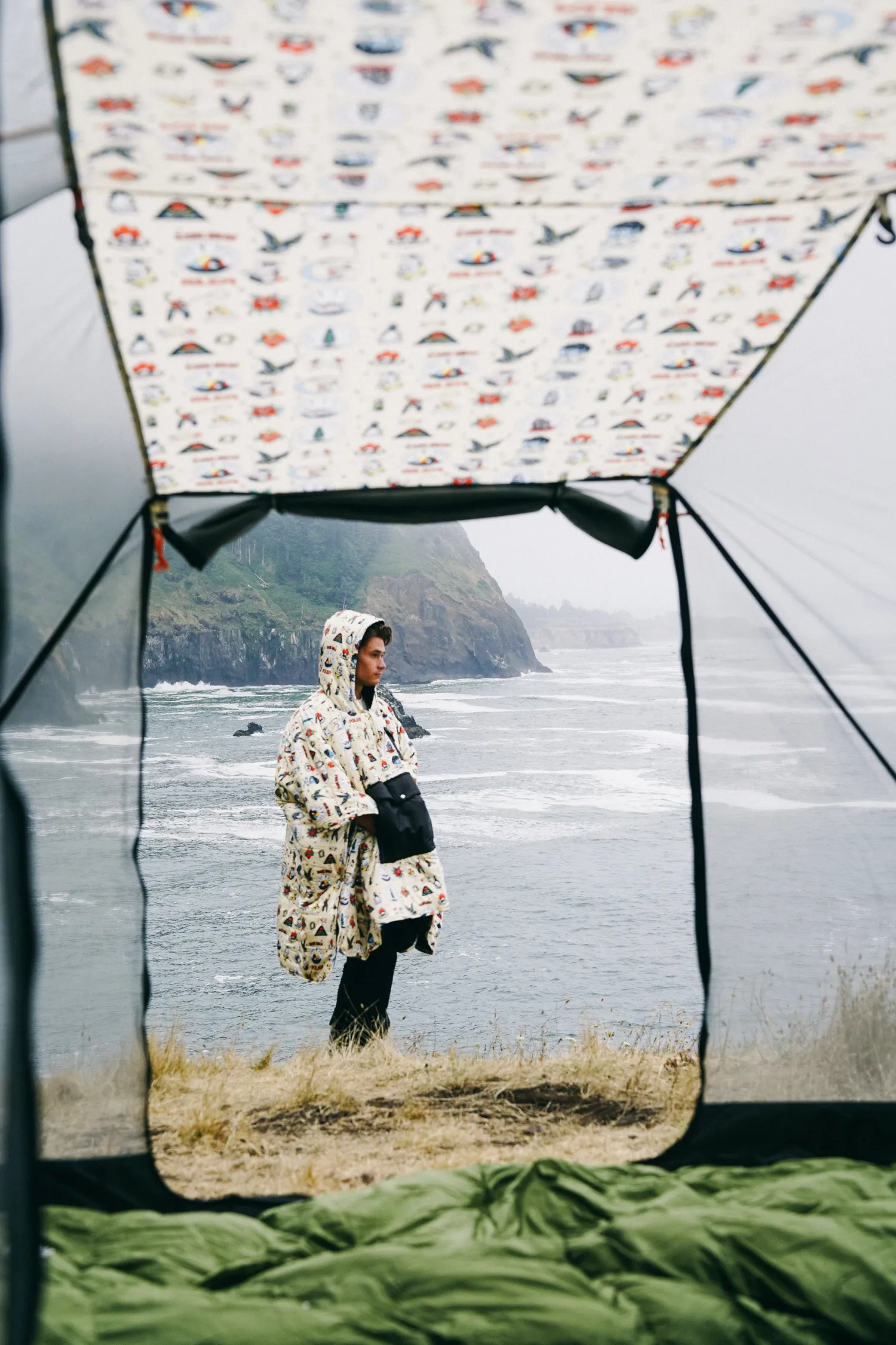 Poler Ponchos>Poncho Dark Seas