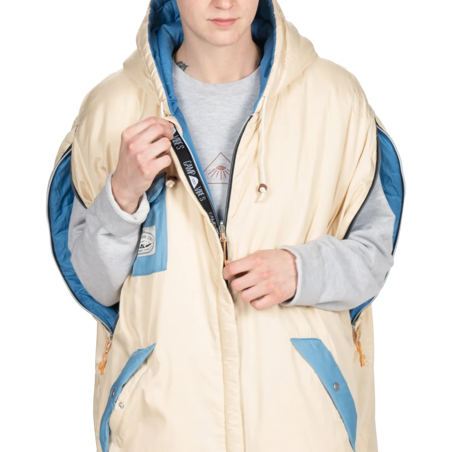 Poler Original Napsack>Reversible Napsack High Tide Blue