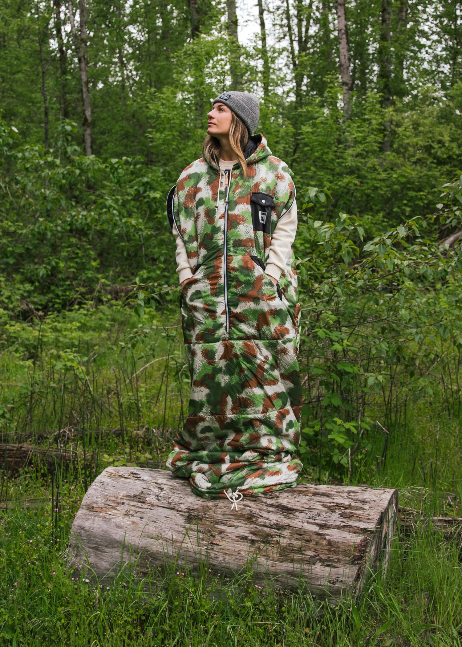 Poler Original Napsack>Reversible Napsack Endor Green