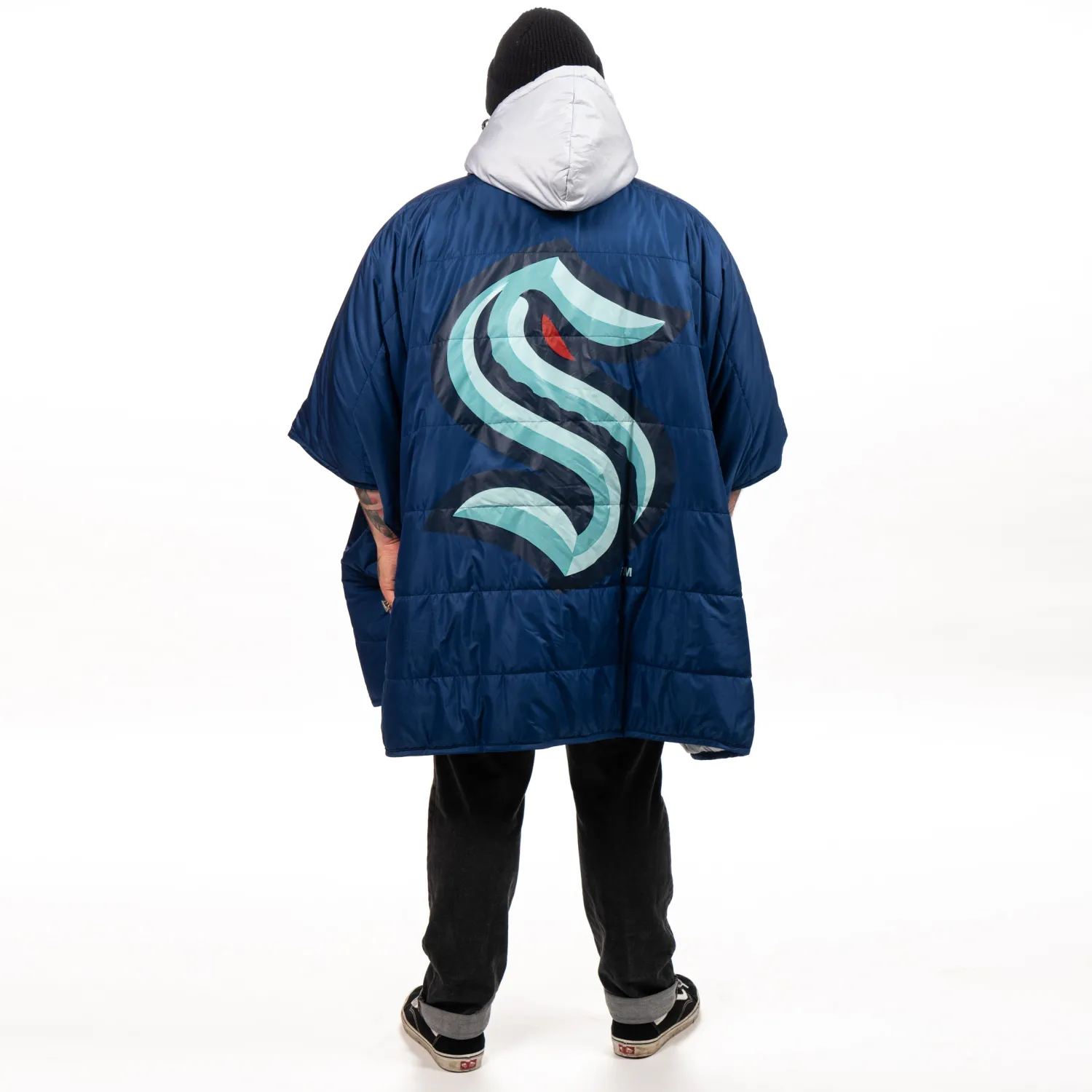 Poler Ponchos>Seattle Kraken Poncho Assorted Colors