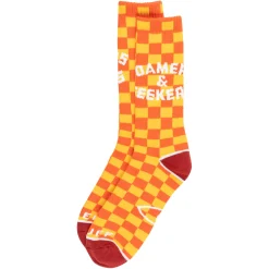 Poler Socks>Seeker Sock Checkmate Purple
