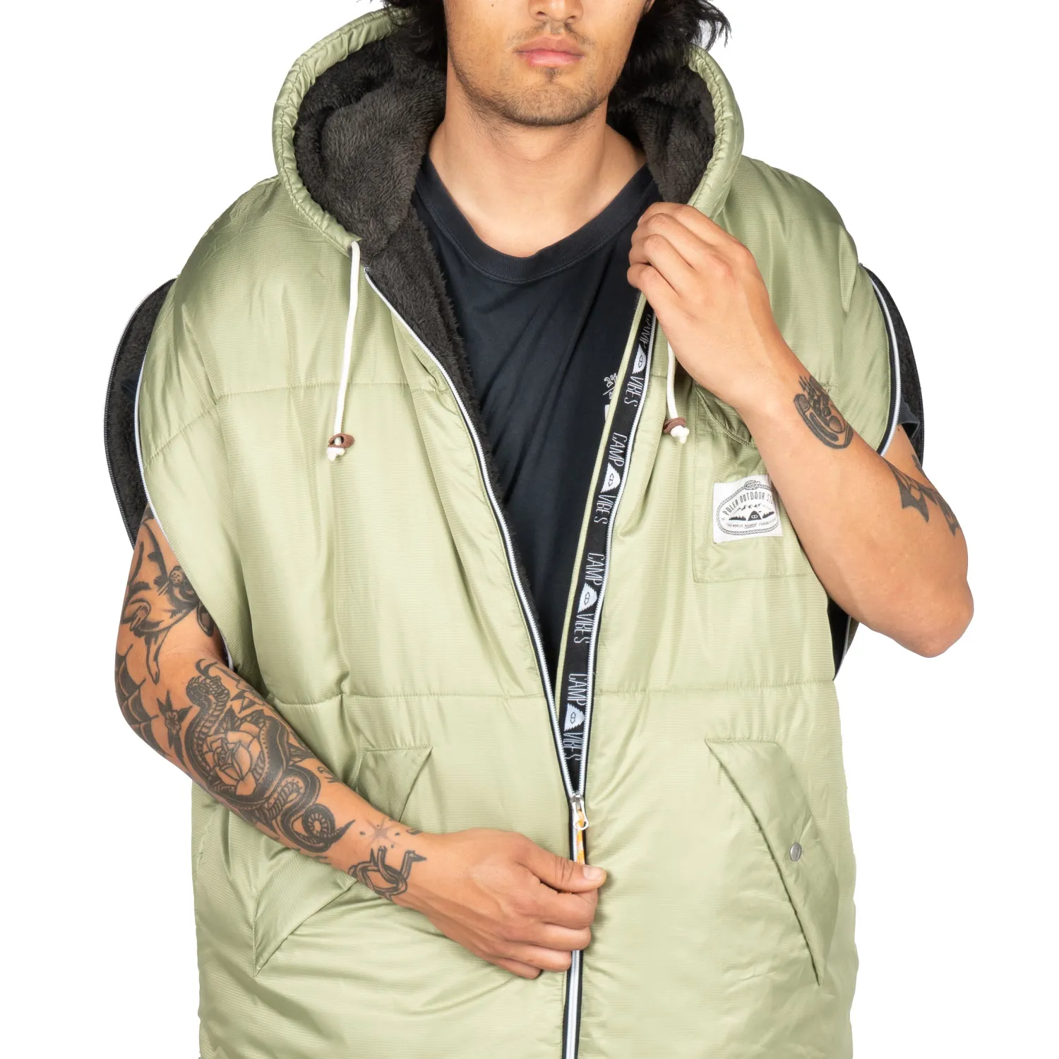 Poler Shaggy Napsacks>Shaggy Napsack Green Fern
