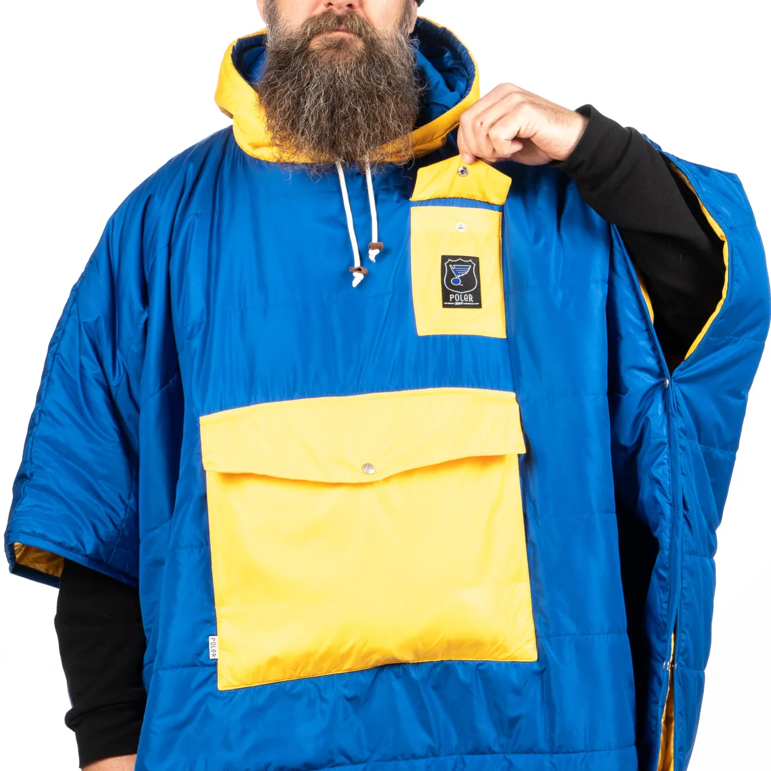 Poler Ponchos>St Louis Blues Poncho Assorted Colors