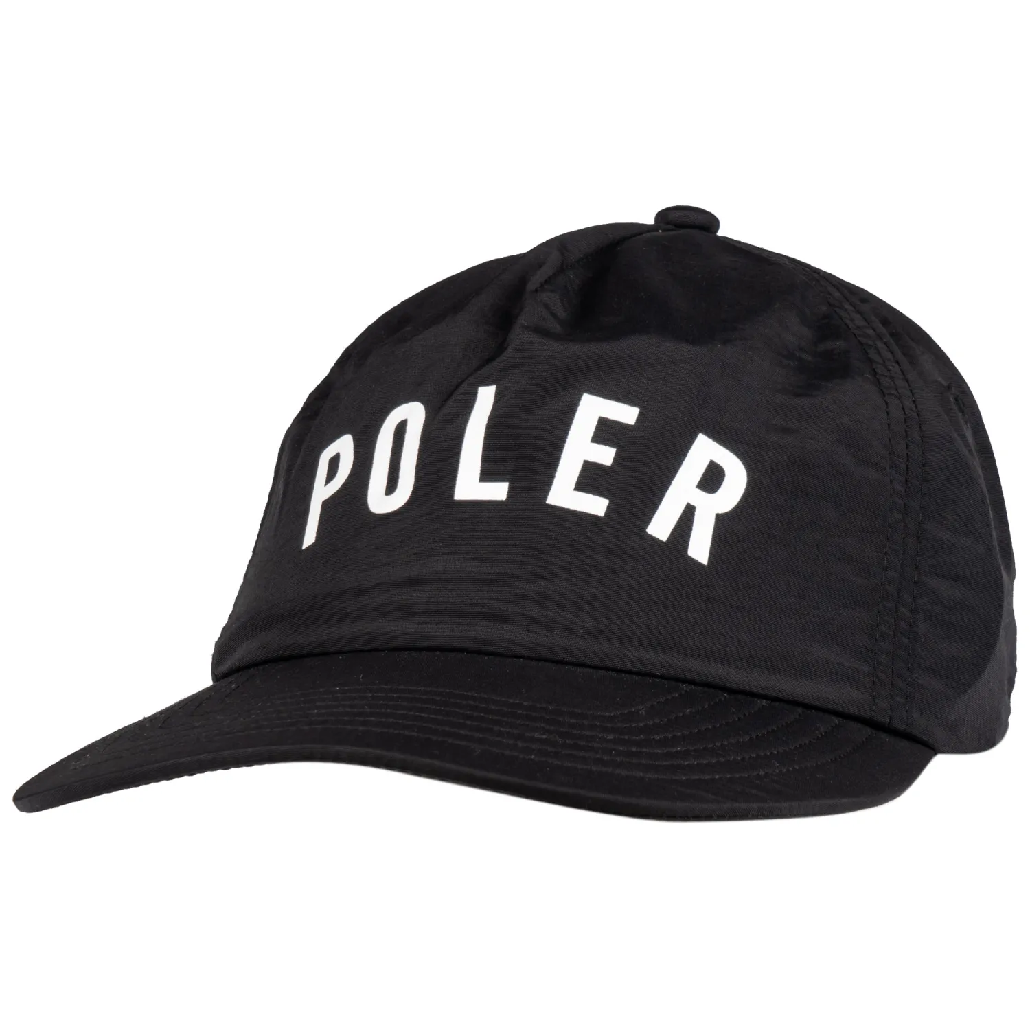 Poler Headwear>State Nylon Hat Black