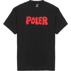 Poler Tee Shirts>Urchin Tee Black
